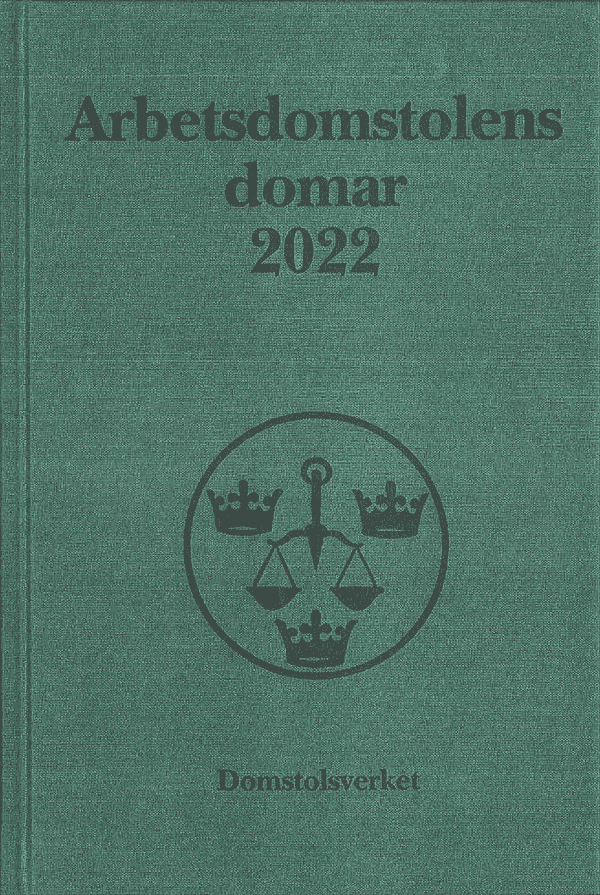 Arbetsdomstolens domar årsbok 2022 (AD)