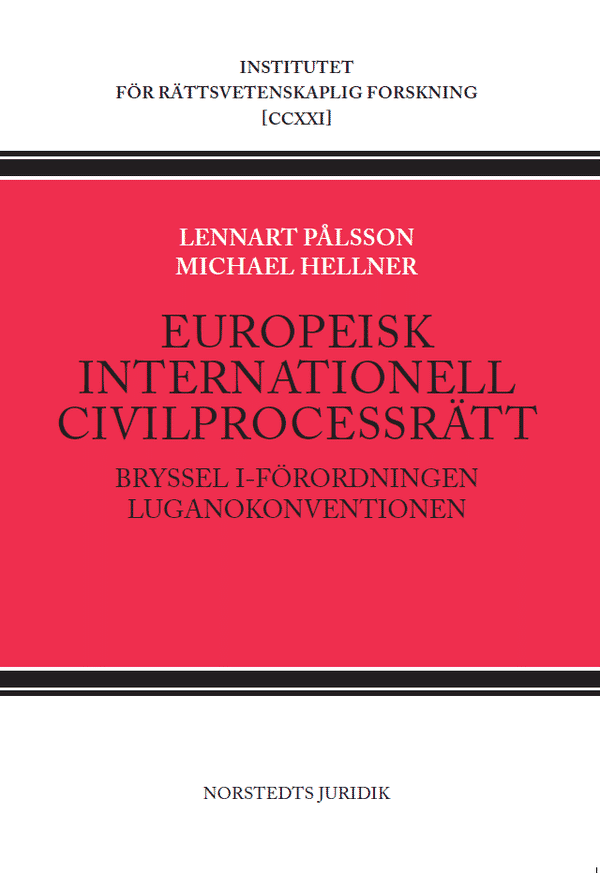 Europeisk internationell civilprocessrätt