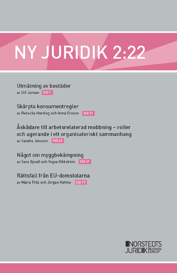 Ny Juridik 2:22