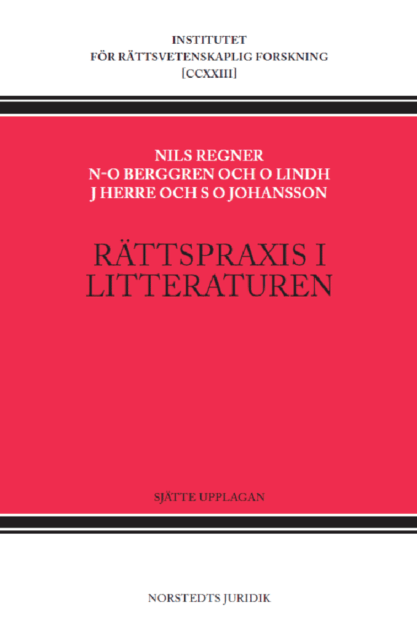 Rättspraxis i litteraturen