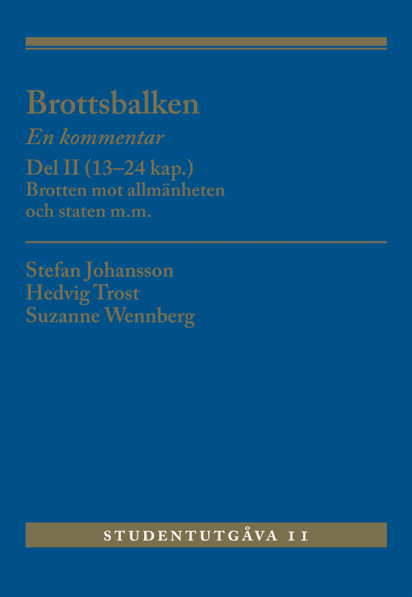 Brottsbalken Del II (13-24 kap.)