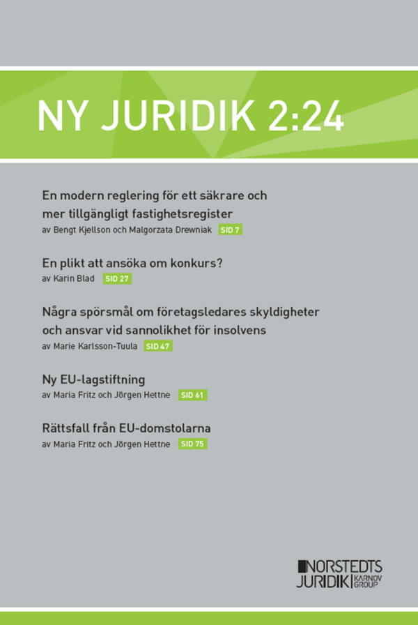 Ny Juridik 2:24