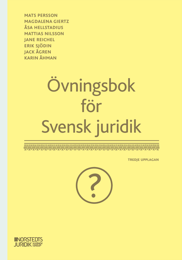 Övningsbok för Svensk juridik