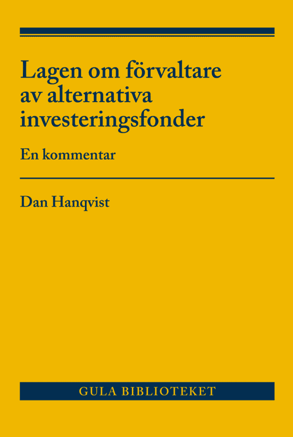Lagen om förvaltare av alternativa investeringsfonder