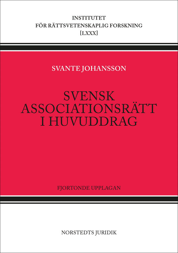 Svensk associationsrätt i huvuddrag